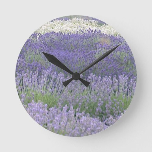 Lavender Wall Clock