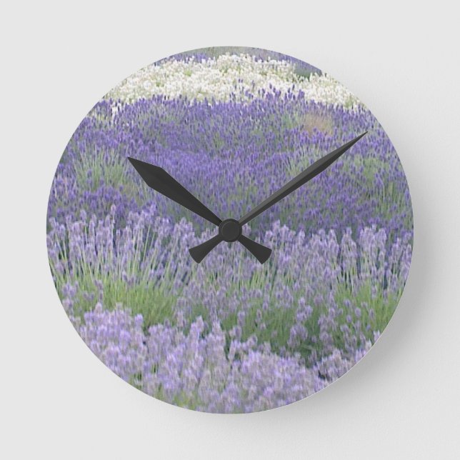 Lavender Wall Clock (Front)