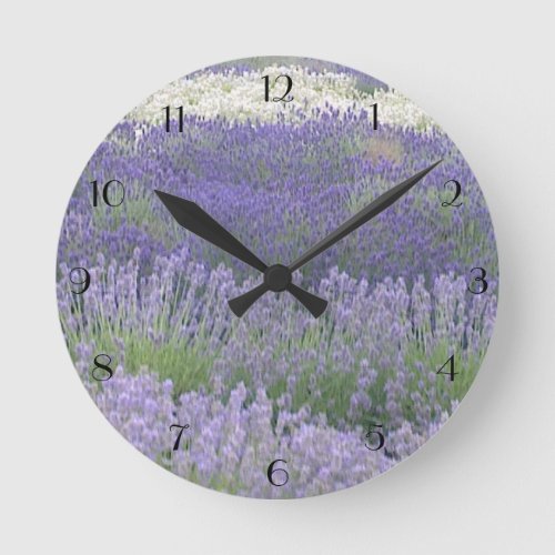 Lavender Wall Clock