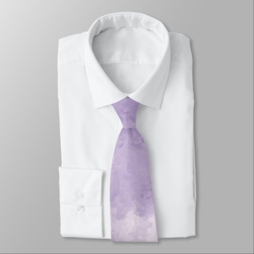 Lavender Watercolor Necktie