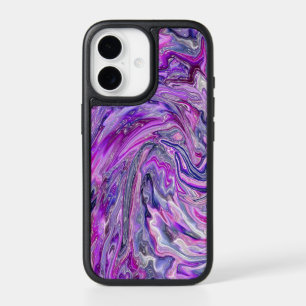 Lavender Wave Abstract Art iPhone 17 Case