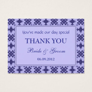 Lavender Wedding Thank You Favor