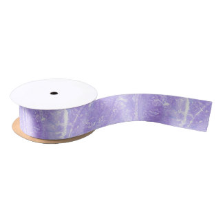 Lavender White Blue Abstract Ribbon