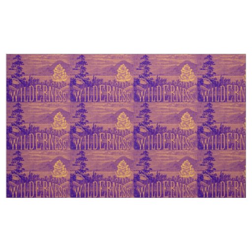 Lavender Wilderness Fabric