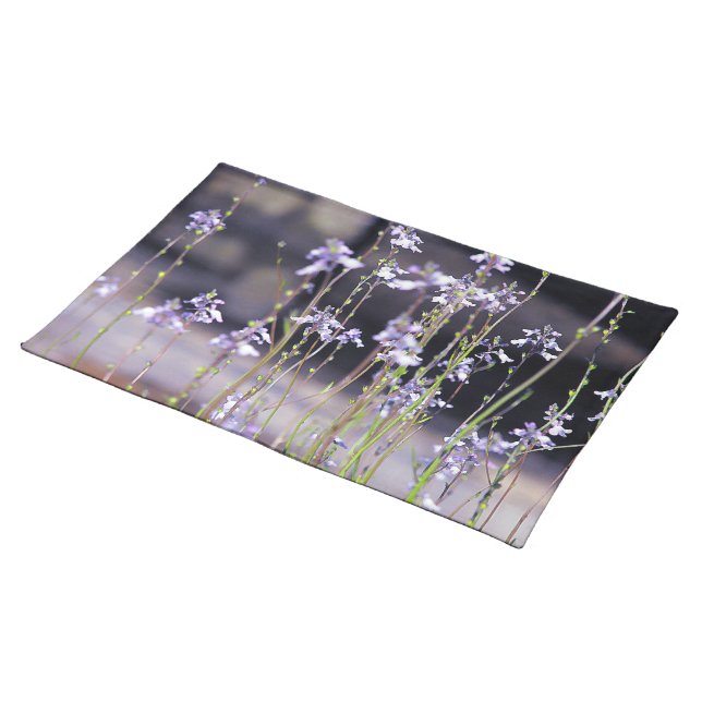 Lavender Wildflowers Placemat (On Table)