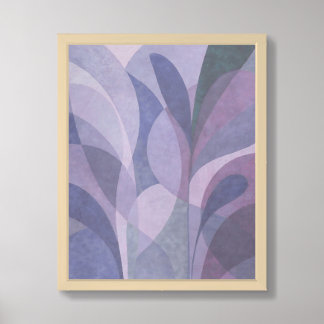 Lavender Winds Carry My Soul Framed Art