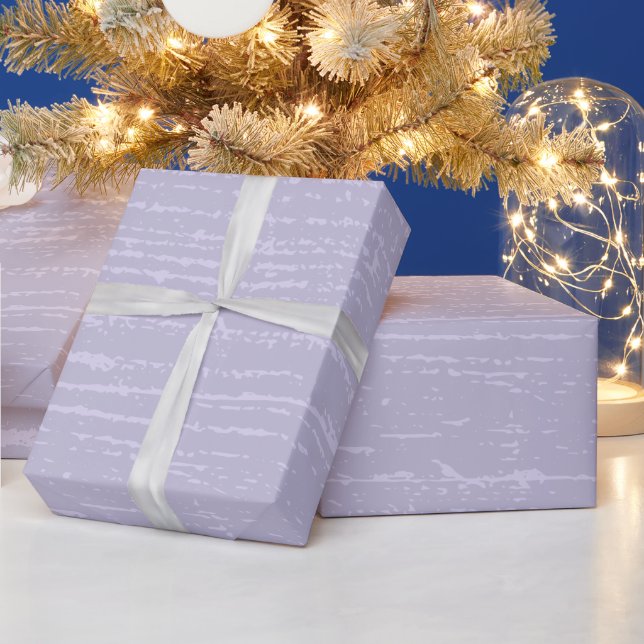Lavender Wood Grain Wrapping Paper (Holidays)