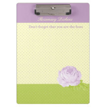Lavender Yellow Green Polkadots and Rose