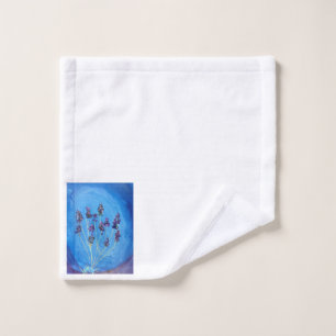 "Lavender's Blue"  Wash Cloth