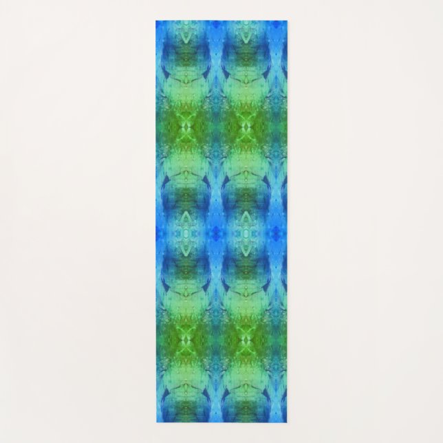 Lavenders X GL Ikat Yoga Mat (Front)