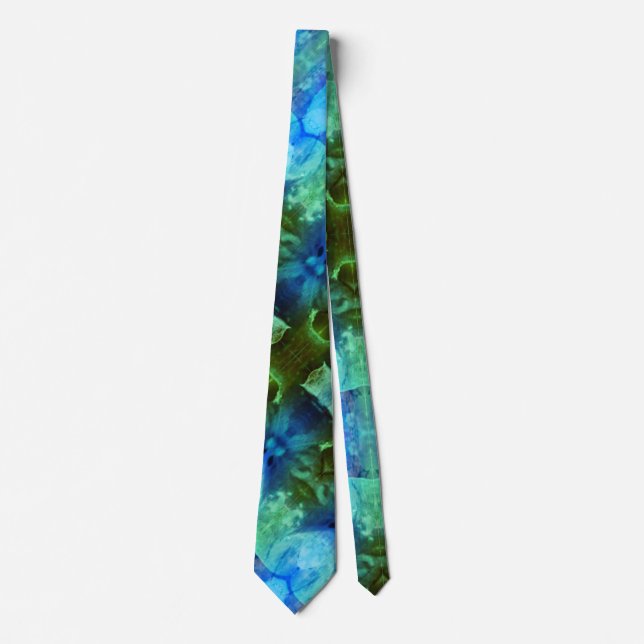 Lavenders X GL Ikat Zen Neck Tie (Front)