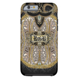 Laventel Elegant  6/6s  Monogram Tough iPhone 6 Case