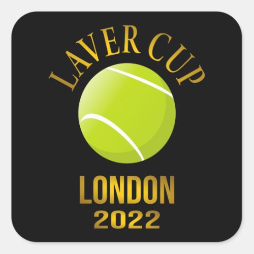 Laver Cup London 2022        Square Sticker