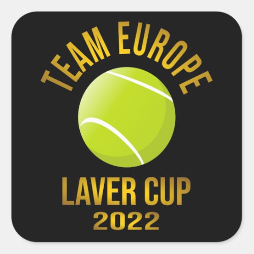 Laver Cup London 2022      Square Sticker