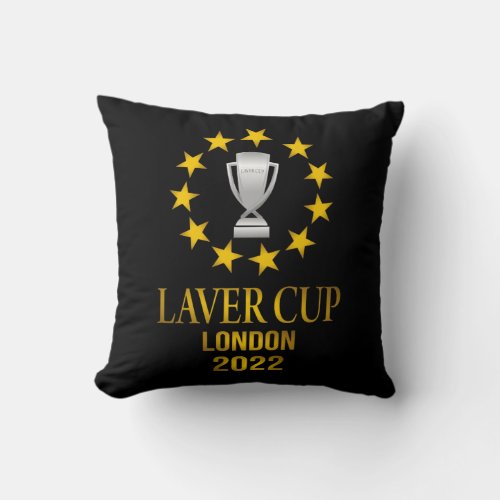 Laver Cup London 2022      Throw Pillow