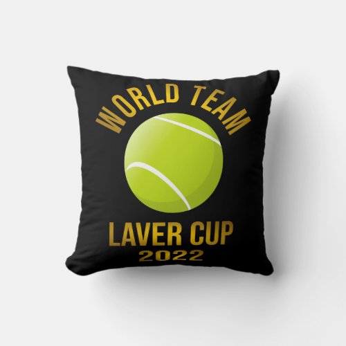 Laver Cup London    Throw Pillow