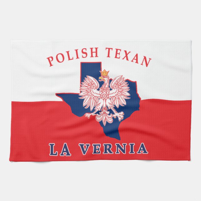 LaVernia Polish Texan Kitchen Towel (Horizontal)