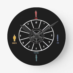 LaVey Personality Synthesizer Round Clock