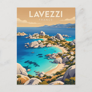 Lavezzi Islands France Postcard