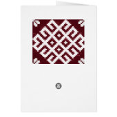Lavian ancient patter cards (Back)