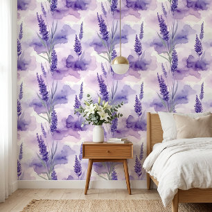 Lavielle Mist Lavender Peel & Stick Wallpaper