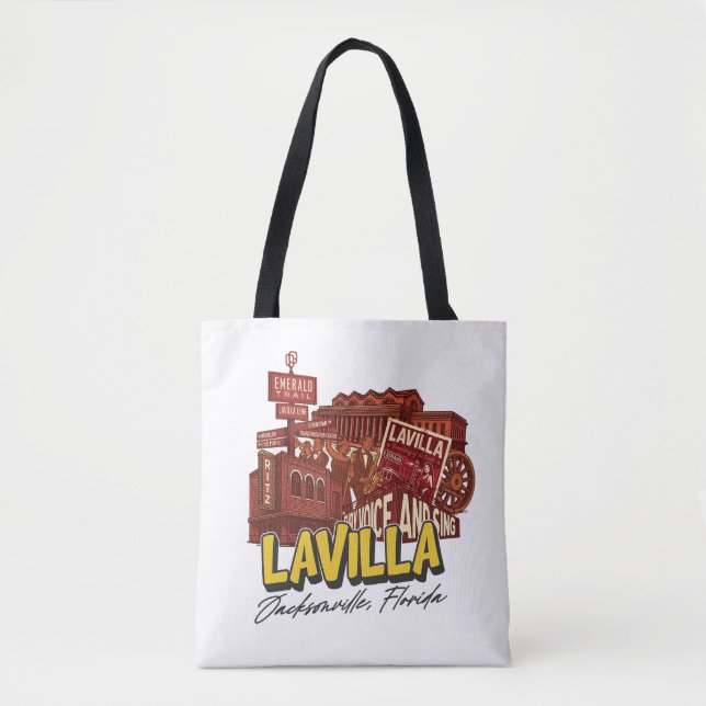 LaVilla Neighborhood Tote Bag (Front)