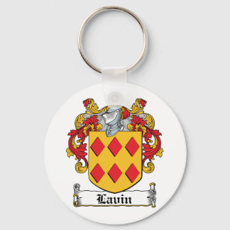 Lavin Family Crest Keychain