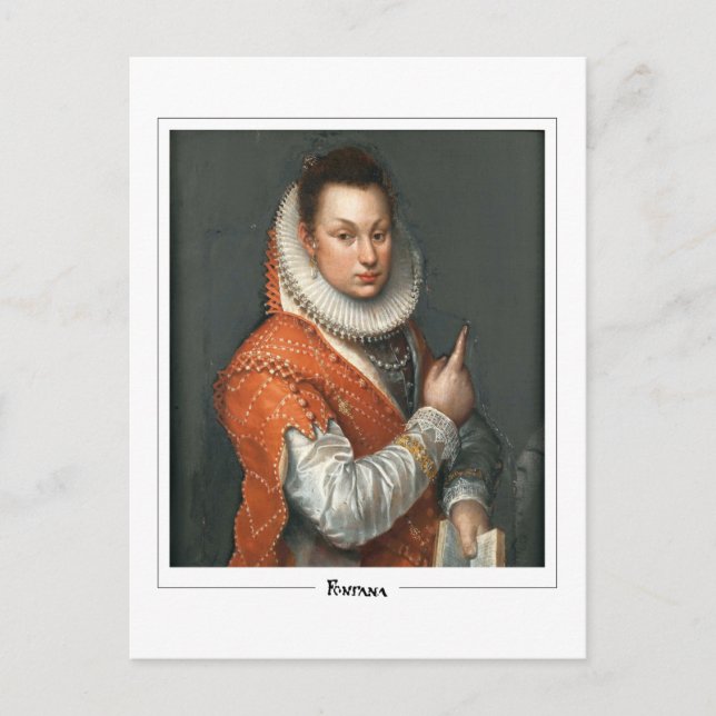 Lavinia Fontana #59 - Fine Art Postcard (Front)