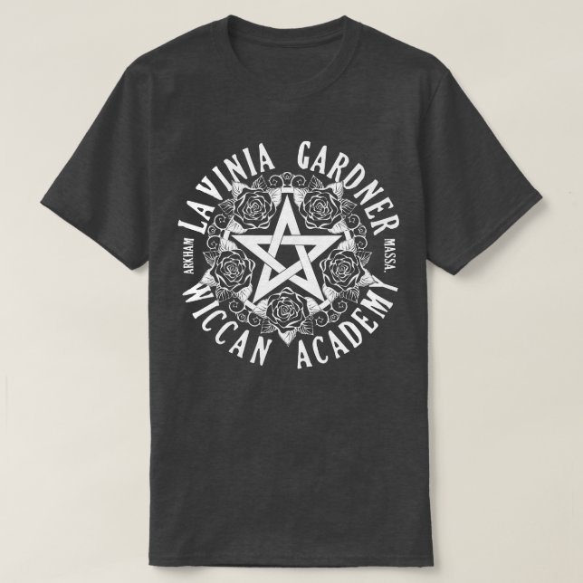 Lavinia Gardner Wiccan Academy T-Shirt (Design Front)