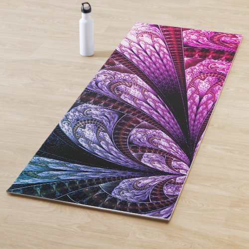 Lavish Purple Fractal Design Digital Art 