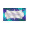 Lavish Purple Turquoise Diamond Damask Swirl