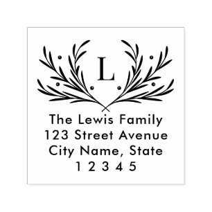 Lavish Soirée Christmas Holiday Self-Inking Stamp