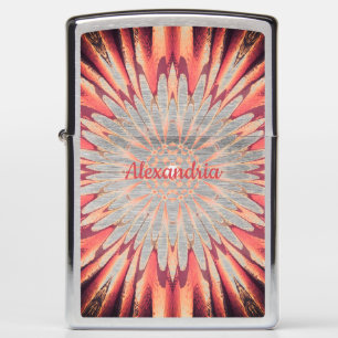 LavishlyOn Monogramable 3D Flower Zippo Lighter