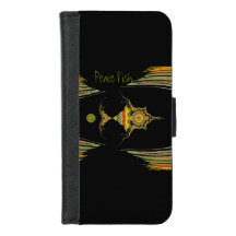 LavishlyOn Multi-Colored Peace Fish Case-Mate iPho
