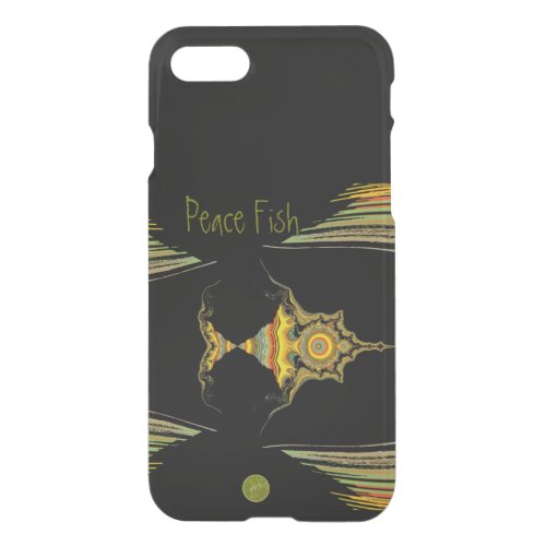 LavishlyOn Multi_Colored Peace Fish Case_Mate iPho iPhone SE87 Case