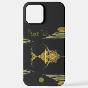LavishlyOn Multi-Colored Peace Fish Case-Mate iPhone 12 Pro Max Case