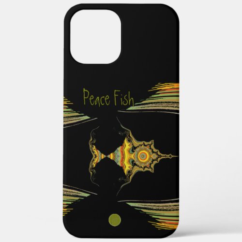 LavishlyOn Multi_Colored Peace Fish iPhone 12 Pro Max Case