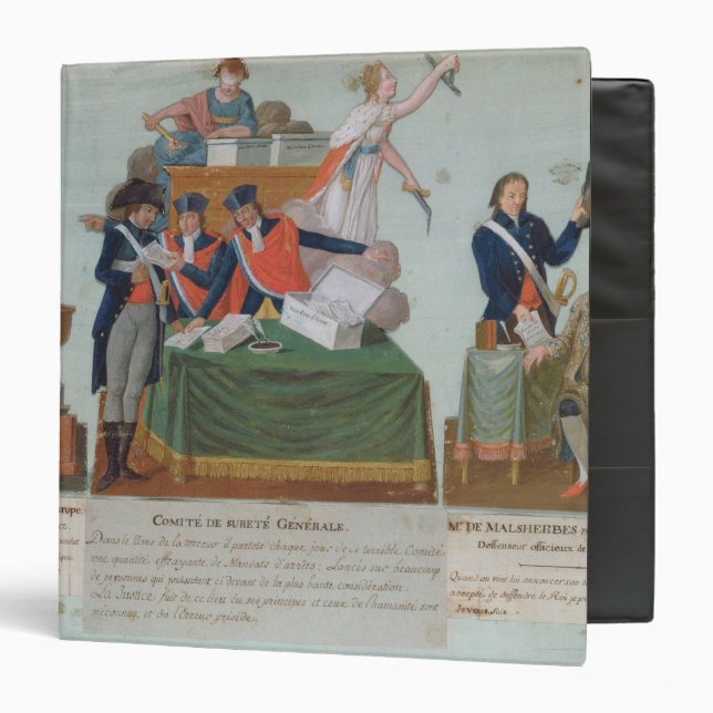 Lavoisier, the Comite de Surete Generale Binder (Front/Inside)