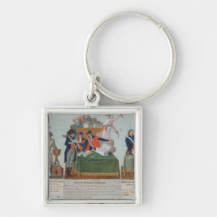 Lavoisier, the Comite de Surete Generale Keychain