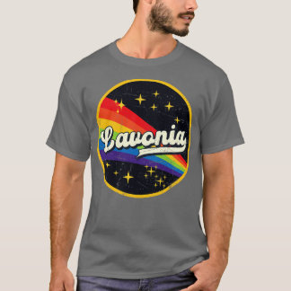 Lavonia Rainbow In Space Vintage GrungeStyle T-Shirt