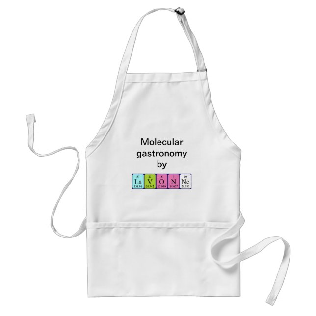 Lavonne periodic table name apron (Front)