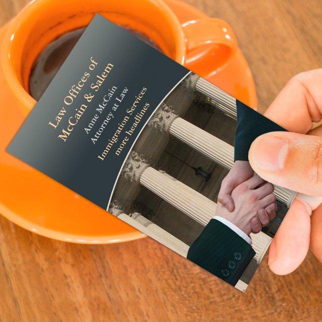 Law Attorney Business Card Template (Creator Uploaded)