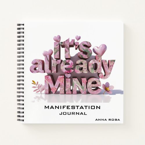  Law Attraction Manifestation AP85 Notebook