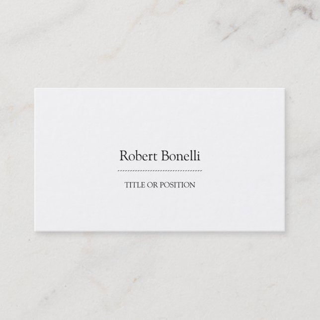 Law Automotive Bakery Music DJ Etc. Business Card (Front)