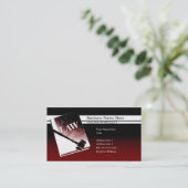law book business card (Standing Front)