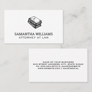 Law Book Business Card