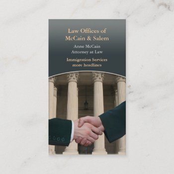 Law Business Card by all_items at Zazzle