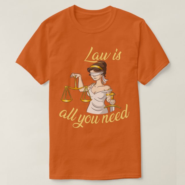 Law design T-Shirt (Design Front)