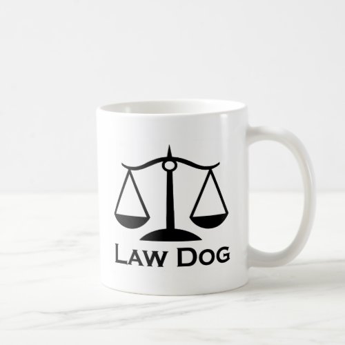 Law Dog Coffee Mug