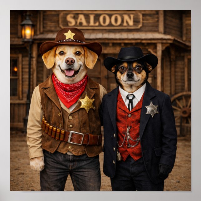 "Law Dogs" Poster (Front)